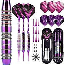 Amazon.co.jp: GWHOLE プロソフトチップダーツセット ダーツ 矢 ソフト